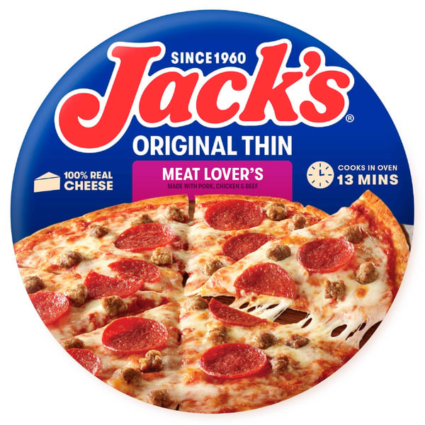 Frozen Pizza Jack's Original Meat Lover'S Frozen Pizza hero