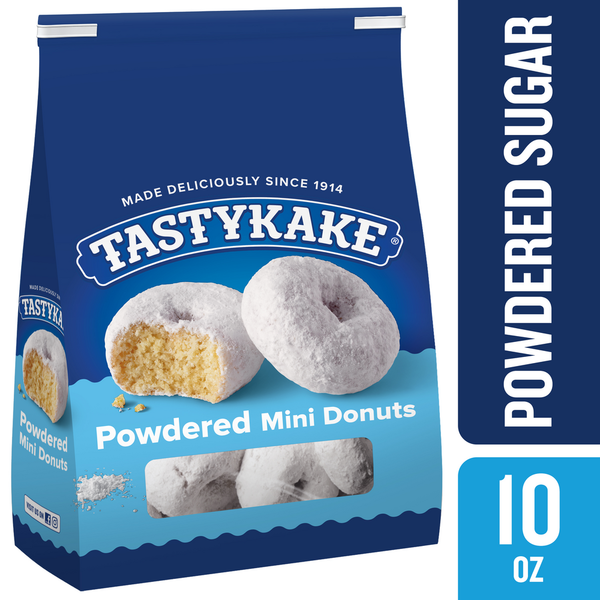 Breakfast Breads, Donuts & More Tastykake Donuts, Powdered, Mini hero