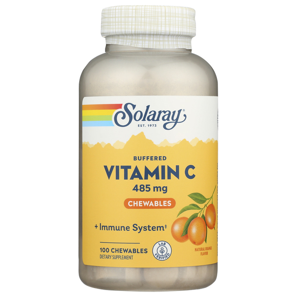 Dietary Supplements Solaray Vitamin C, Buffered hero