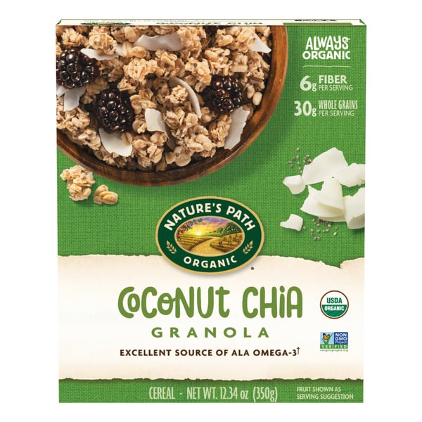 Cereal Nature's Path Coconut Chia Granola hero