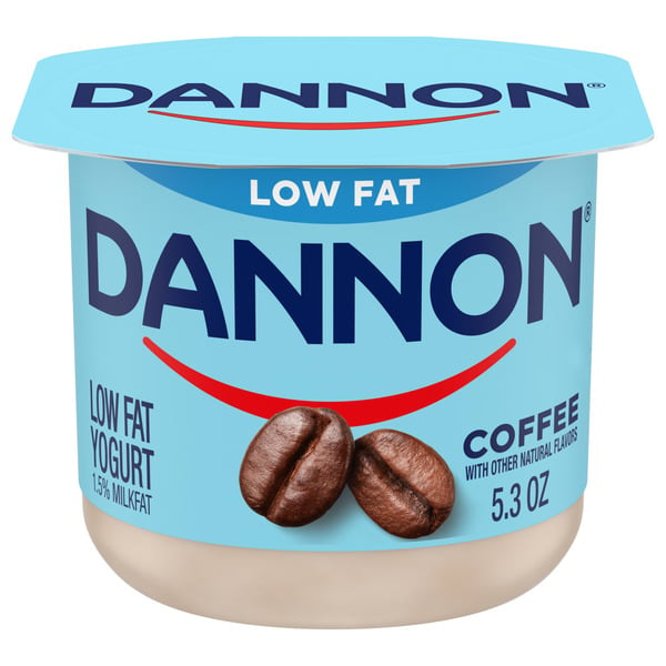 Yogurt Dannon Classic Blended All Natural Coffee Lowfat Yogurt hero