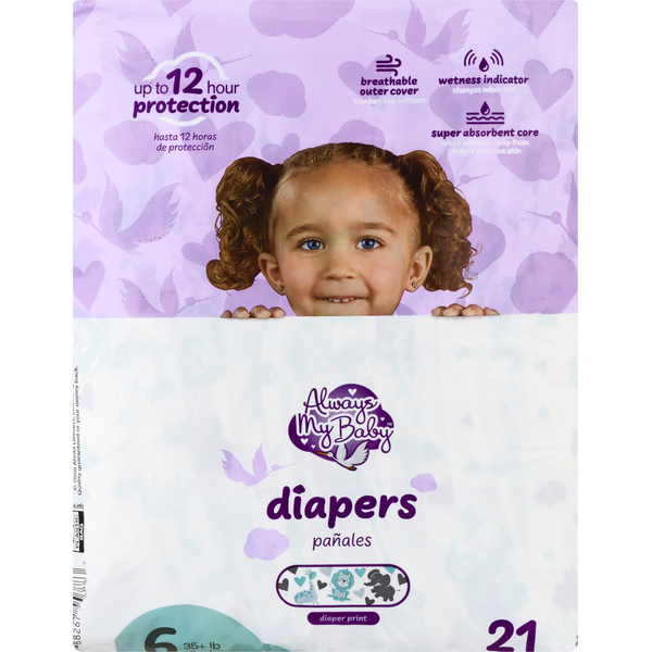 Diapers & Wipes Always My Baby Diapers Size 6 hero