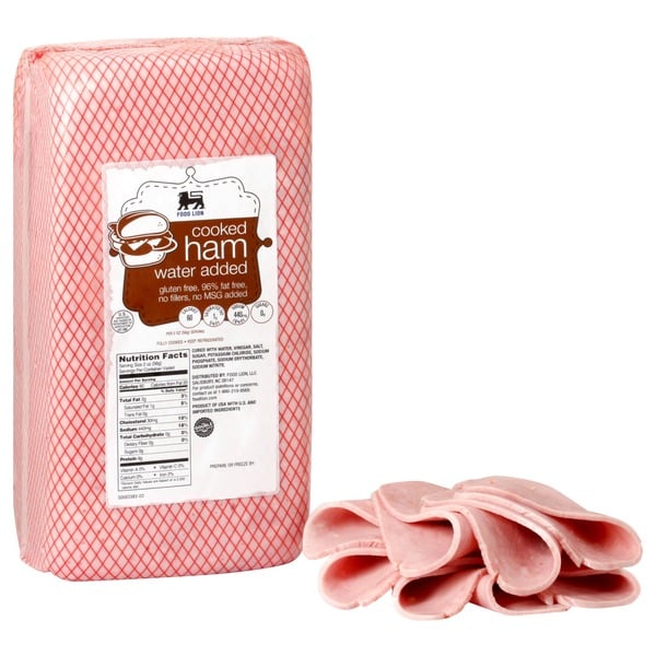 Sliced Deli Meat Food Lion Cooked Ham hero