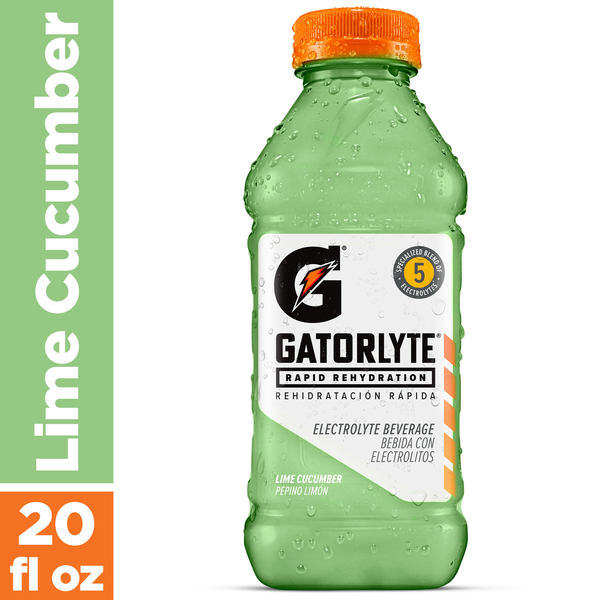 Energy & Sports Drinks Gatorlyte Electrolyte Beverage, Lime Cucumber hero