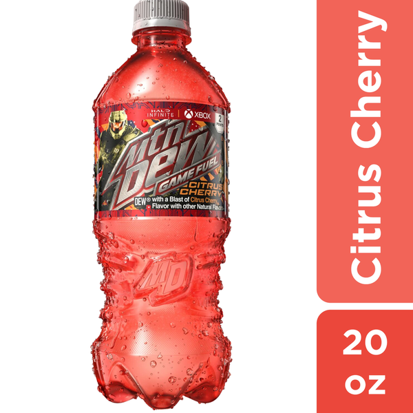 Soft Drinks Mountain Dew Citrus Cherry Soda hero