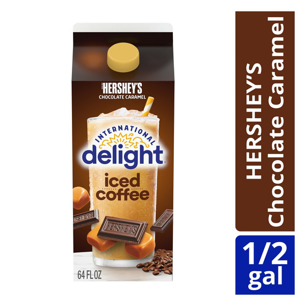 Coffee International Delight Hershey's Chocolate Caramel Iced Coffee hero