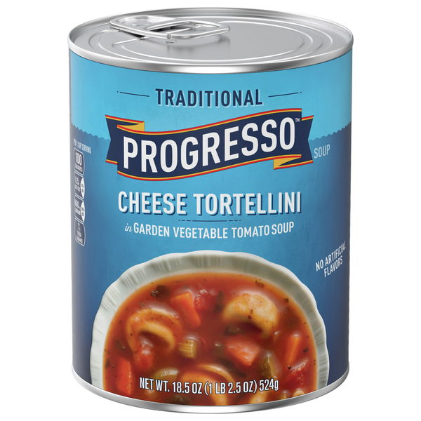 Soup, Broth & Bouillon Progresso Soup, Cheese Tortellini hero