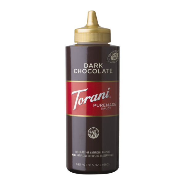 Honeys, Syrups & Nectars Torani Puremade Dark Chocolate Sauce hero