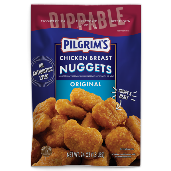 Frozen Meat & Seafood Pilgrim's Chicken Nuggets hero