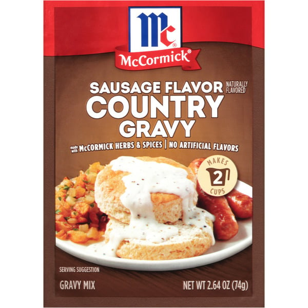 Marinades & Meat Preparation McCormick® Sausage Flavor Country Gravy Seasoning Mix hero