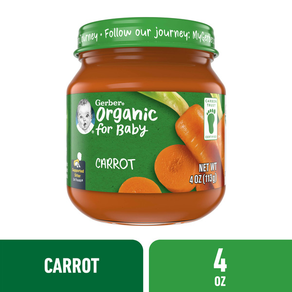 Baby Food & Formula Gerber Baby Food Carrot hero