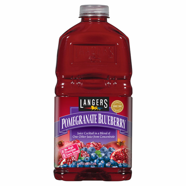 Juice & Nectars Langers Juice Cocktail, Pomegranate Blueberry hero