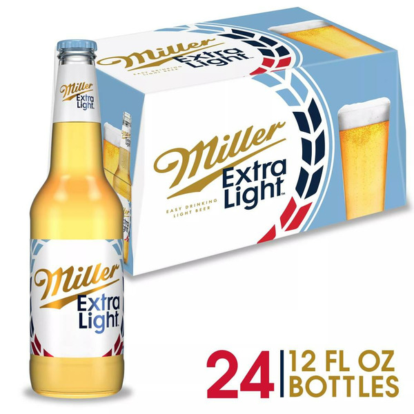 Beers & Coolers Miller Extra Light Low Calorie Beer hero