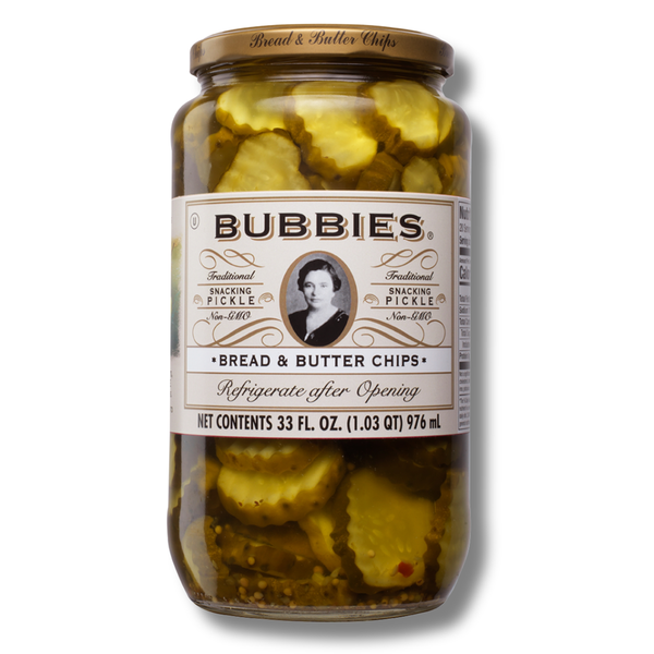 Pickles & Olives (Refrigerated) Bubbies Fine Foods, LLC Tart and sweet snacking pickles hero