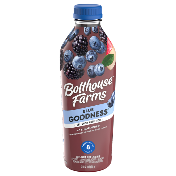 Refrigerated Bolthouse Farms Blue Goodness® hero