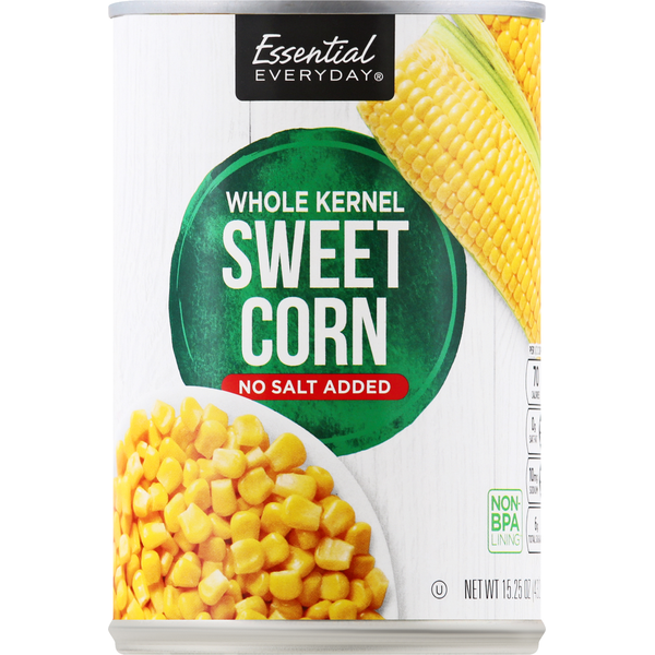 Canned & Jarred Vegetables Essential Everyday Sweet Corn, Whole Kernel hero