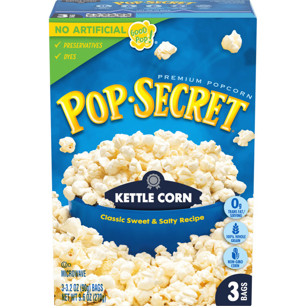 Popcorn & Jerky Pop Secret Kettle Corn Microwave Popcorn hero