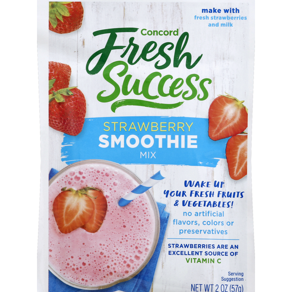 Instant Foods Concord Foods Smoothie, Strawberry hero