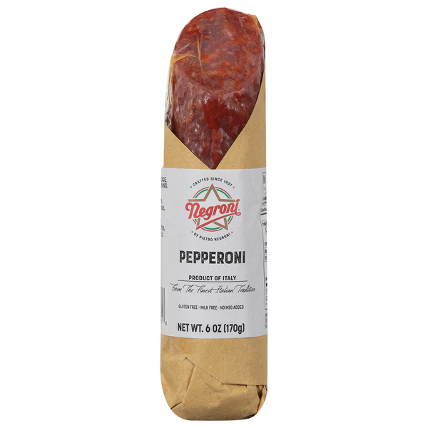 Packaged Lunch Meat Negroni Pepperoni hero