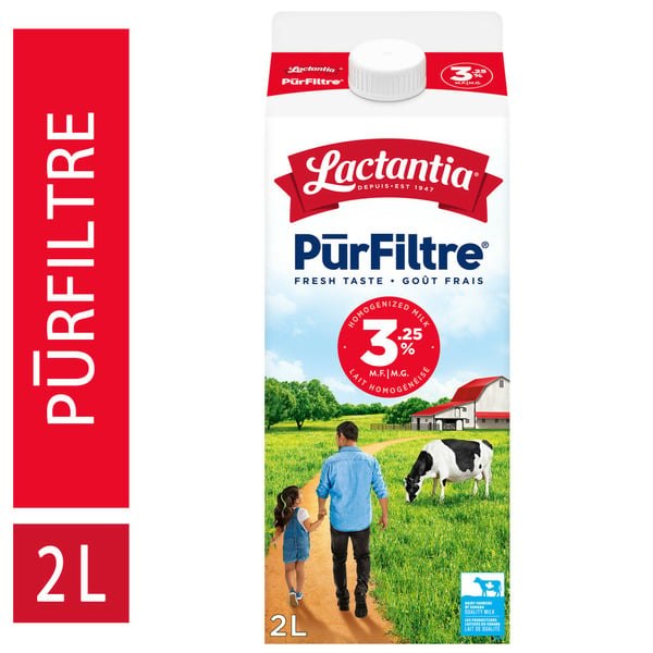 Lactantia Purfiltre 3.25 % Homogenized Milk hero