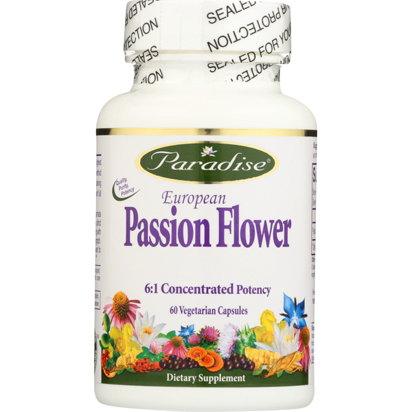 Miscellaneous Supplements Paradise Herbs Passion Flower, European hero