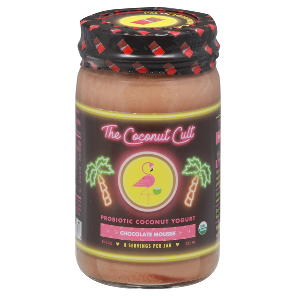 Probiotics & Digestion The Coconut Cult Coconut Yogurt, Probiotic, Chocolate Mousse hero