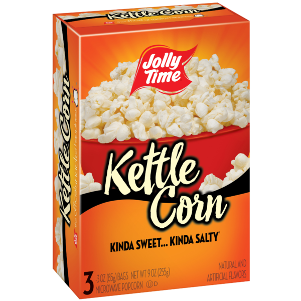 Popcorn & Jerky JOLLY TIME Kettle Corn Microwave Popcorn hero