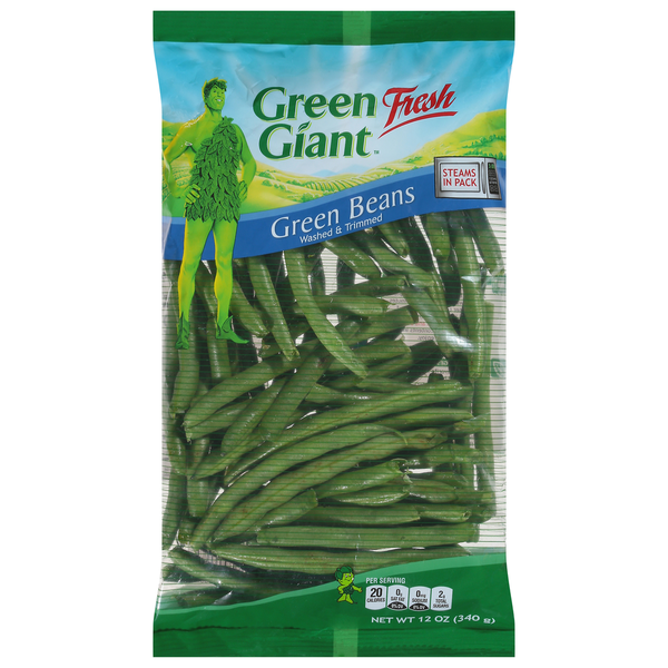 Frozen Produce Green Giant Green Beans, Fresh hero