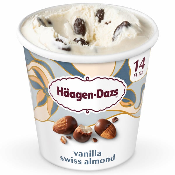 Ice Cream & Ice Haagen-Dazs Vanilla Swiss Almond Ice Cream hero