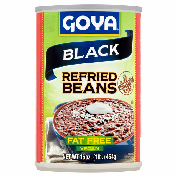 Canned & Jarred Vegetables Goya Fat Free Black Refried Beans hero