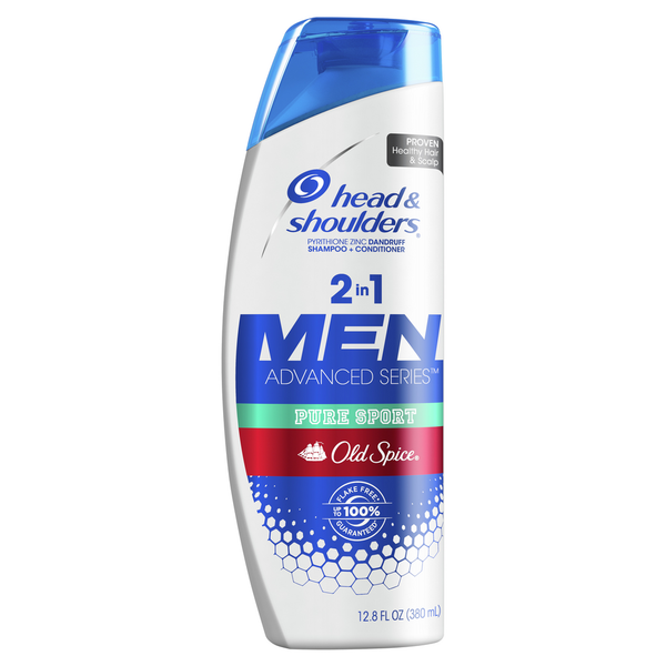 Hair Care Head & Shoulders Old Spice Pure Sport Anti-Dandruff 2 in 1 Shampoo and Conditioner hero