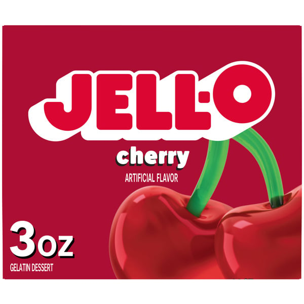 Baking and Gelatin Mixes Jell-O Cherry Gelatin Dessert Mix hero