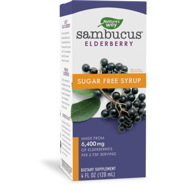 Vitamins & Supplements Nature's Way Sambucus Sugar-Free Syrup hero