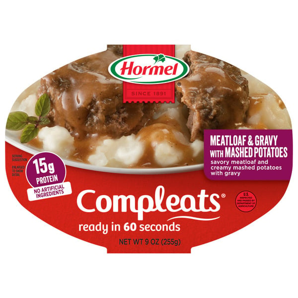 Instant Foods Hormel Meatloaf & Gravy With Mashed Potatoes hero