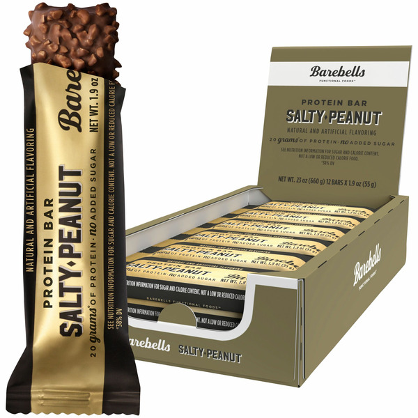 Bars Barebells Salty Peanut Chocolate Bar hero