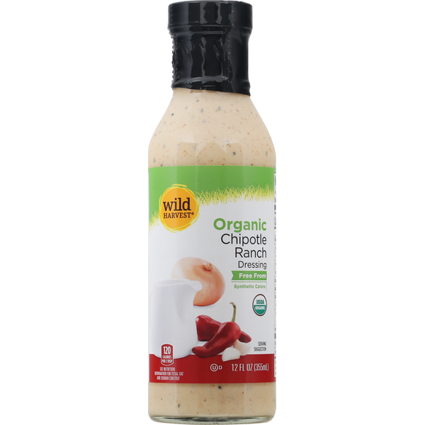 Salad Dressing & Toppings Wild Harvest Dressing, Organic, Chipotle Ranch hero