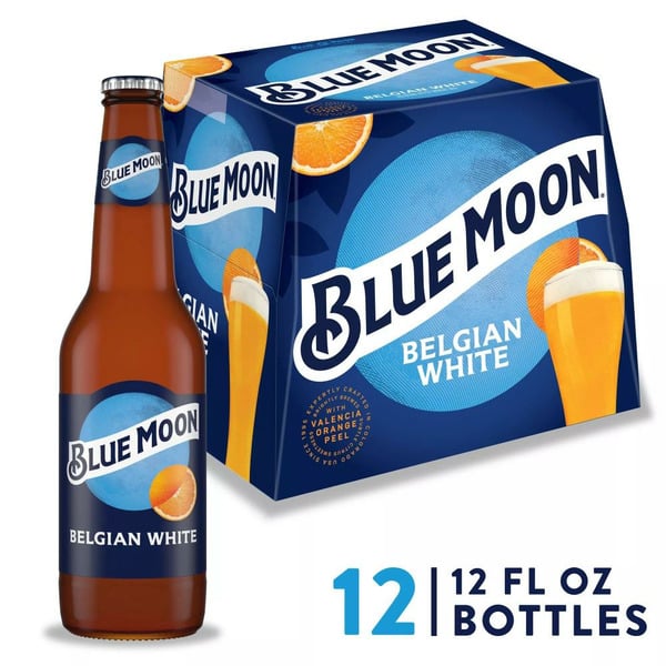 Beers & Coolers Blue Moon Belgian White Wheat Beer hero