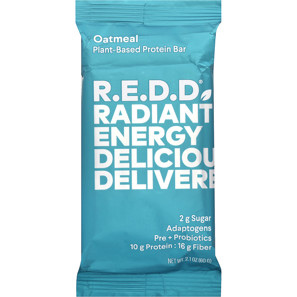 Energy & Granola Bars R.E.D.D. Protein Bar, Plant-Based, Chocolate hero