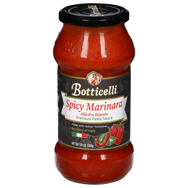 Pasta Sauce Botticelli Pasta Sauce, Premium, Spicy Marinara hero