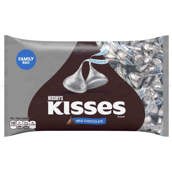 Candy & Chocolate Hershey's KISSES Milk Chocolates, hero