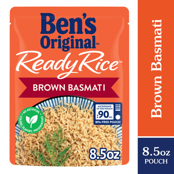 Canned Meals & Beans Ben's Original Brown Basmati Rice Easy Dinner Side hero