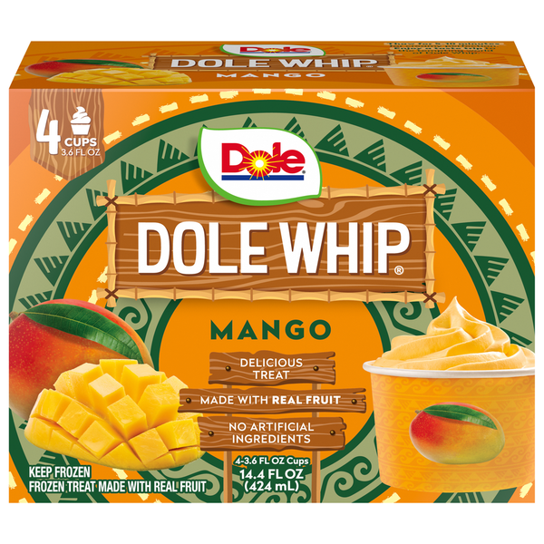 Frozen Dessert Dole Frozen Treat, Mango hero