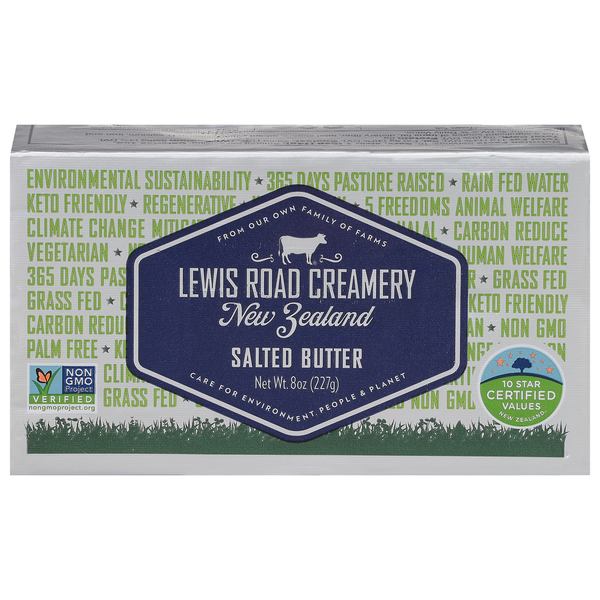 Butter Lewis Road Creamery Butter, Salted hero