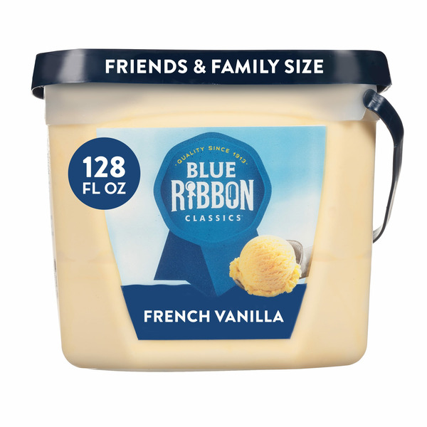 Ice Cream & Ice Blue Ribbon Classics French Vanilla Frozen Dessert Pail hero