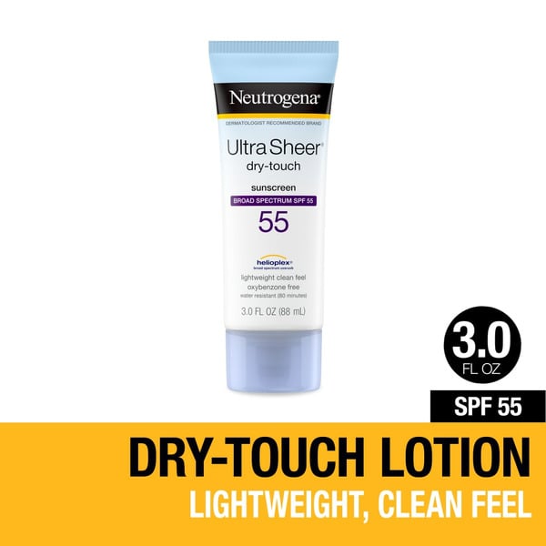 Facial Care Neutrogena Ultra Sheer Dry-Touch SPF 55 Sunscreen Lotion hero