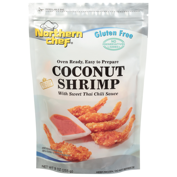 Frozen Meat & Seafood Northern Chef Shrimp, Gluten Free, Coconut hero