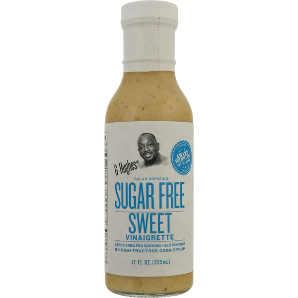 Salad Dressing & Toppings G Hughes Vinaigrette, Sugar Free, Sweet hero