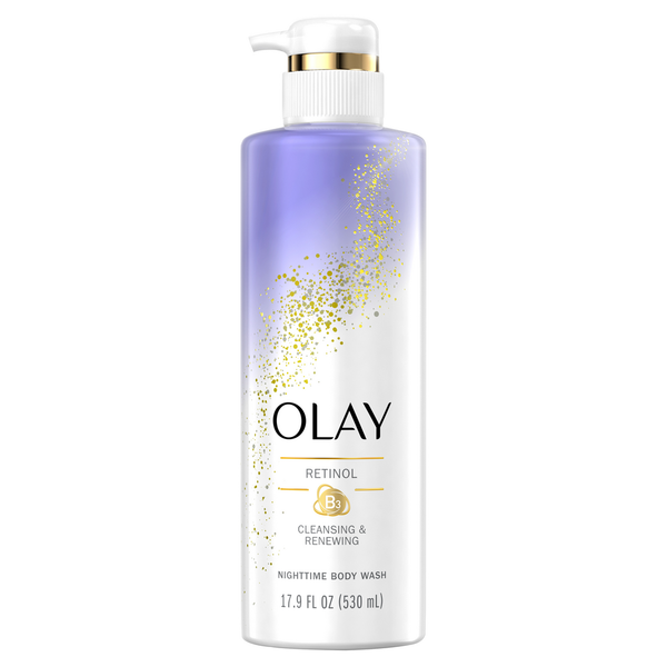 Body Lotions & Soap Olay Cleansing & Renewing Nighttime Body Wash with Vitamin B3 and Retinol hero