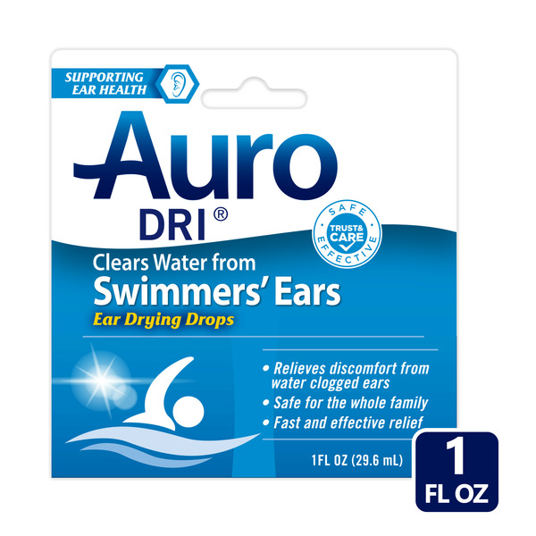 Eye & Ear Care Auro-Dri Ear water drying aid hero