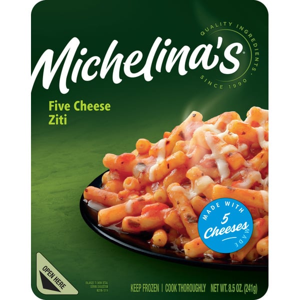 Frozen Meals Michelina's Five Cheese Ziti hero